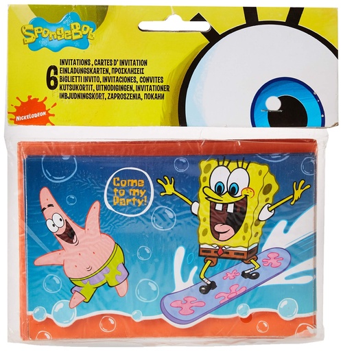 [2975] Servilletas de papel Bob Esponja